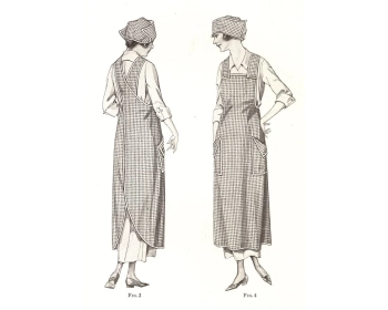 Cotton Kitchen Apron — Textiles