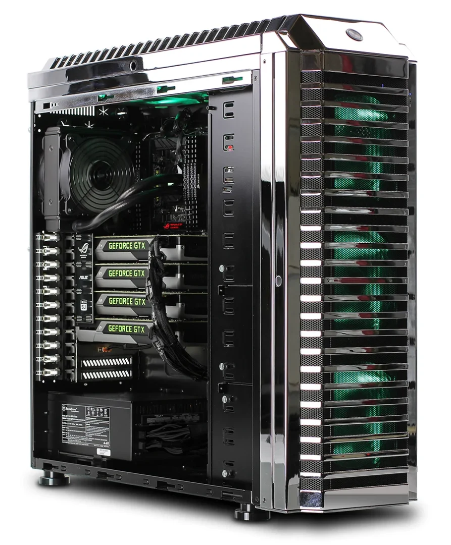 Revontuli Nestejäähdytys Moduuli 13 — Jäähdytys ja ilmankierto — large aurora liquid cooling module 13